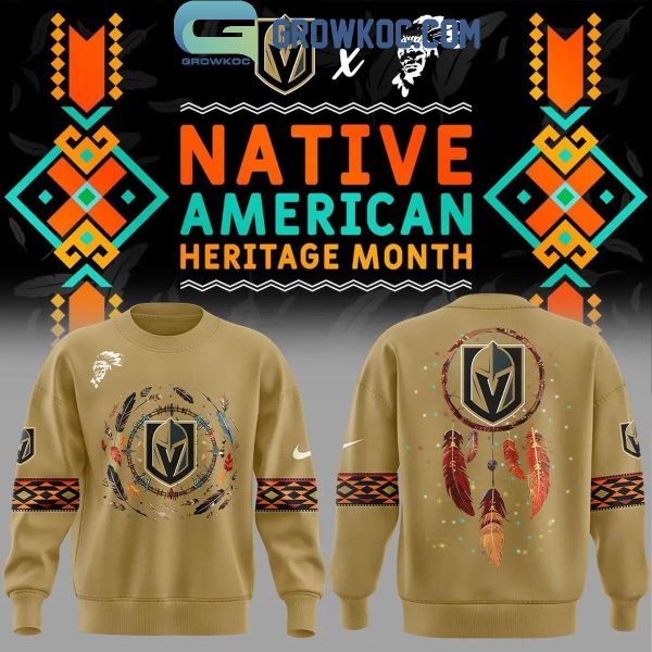 Vegas Golden Knights Football Native American Heritage Month 2024 Hoodie Long Pants