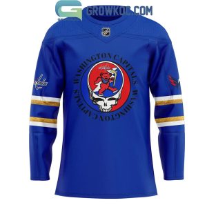 Washington Capitals Grateful Dead Night Celebration 2024 Hockey Jersey