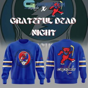 Washington Capitals Grateful Dead Night Celebration 2024 Hoodie Long Pants