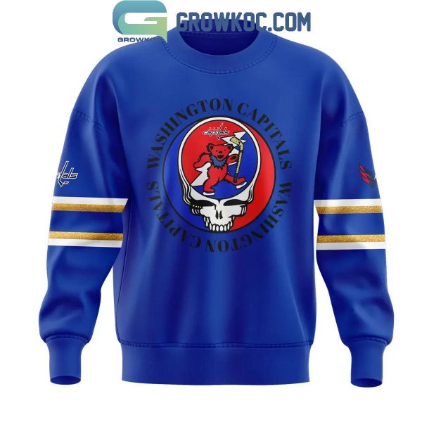 Washington Capitals Grateful Dead Night Celebration 2024 Hoodie Long Pants