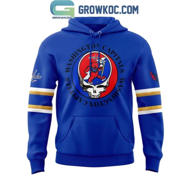 Washington Capitals Grateful Dead Night The Memories Of Dead Night Hoodie T-Shirt