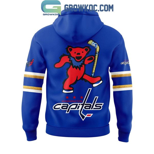 Washington Capitals Grateful Dead Night The Memories Of Dead Night Hoodie T-Shirt