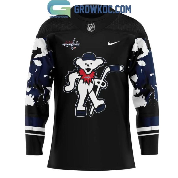 Washington Capitals Hockey Team Grateful Dead Night 2024 Hockey Jersey