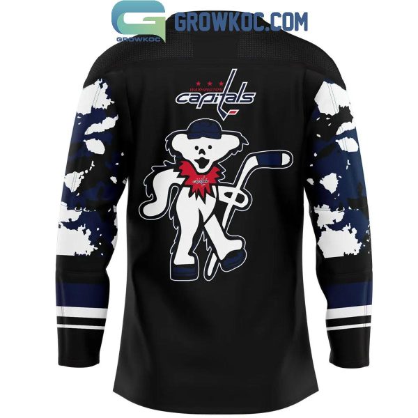 Washington Capitals Hockey Team Grateful Dead Night 2024 Hockey Jersey