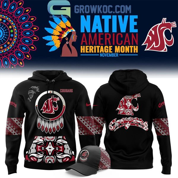 Washington State Cougars 2024 Native American Heritage Month Hoodie T-Shirt