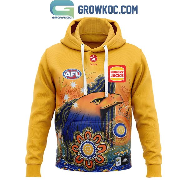 West Coast Eagles 2024 Indigenous Daylight Hoodie T-Shirt