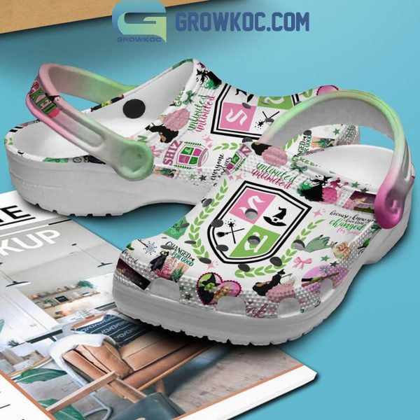 Wicked Changed For Good 2024 Holidays Personalized Crocs Clogs