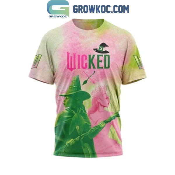 Wicked Pink Goes Good With Green Oz Story 2024 Hoodie T-Shirt