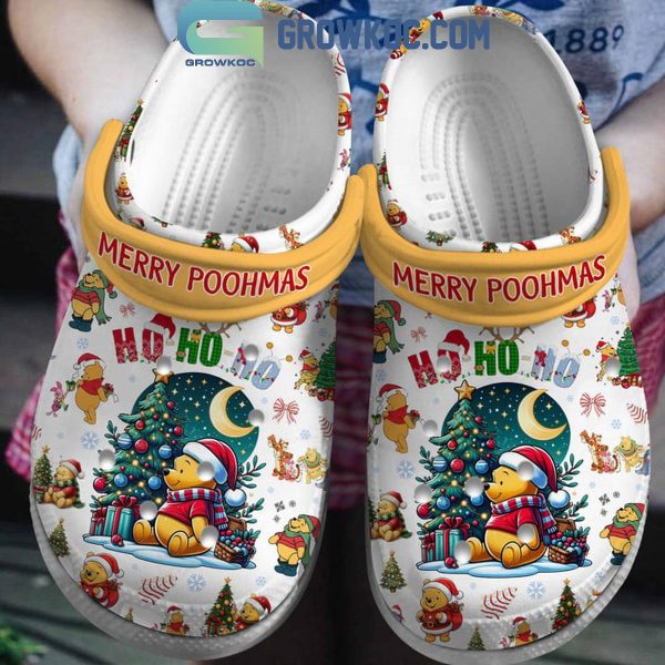 Winnie The Pooh Merry Poohmas Christmas 2024 Crocs Clogs