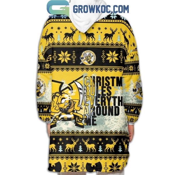 Wu-Tang Clan Christmas Rules Everything Around Me Oodie Hoodie Blanket