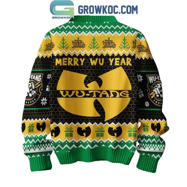 Wu-Tang Clan We Wish You A Merry Wu Year Christmas Ugly Sweater