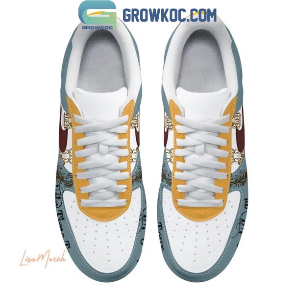 Zach Bryan The Quittin Time Tour 2025 New Year Air Force 1 Shoes