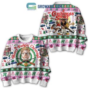 A Christmas Story 2024 Merry Fucking X mas Fan Ugly Sweater