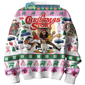 A Christmas Story 2024 Merry Fucking X mas Fan Ugly Sweater