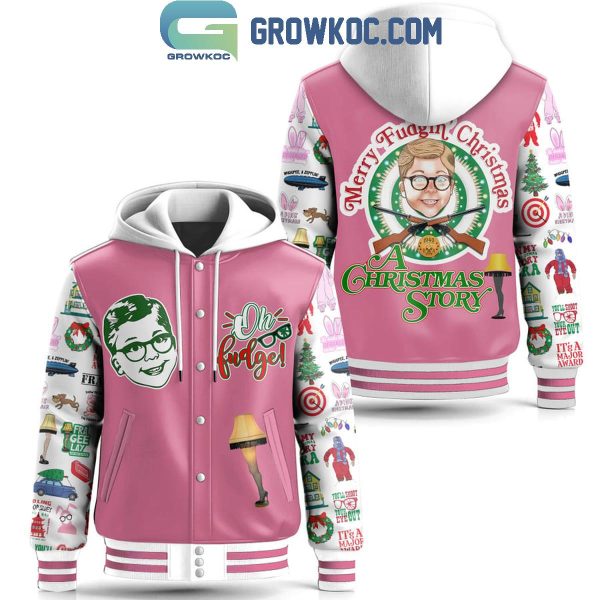 A Christmas Story Merry Fcking Christmas It’s A Major Award Baseball Jacket