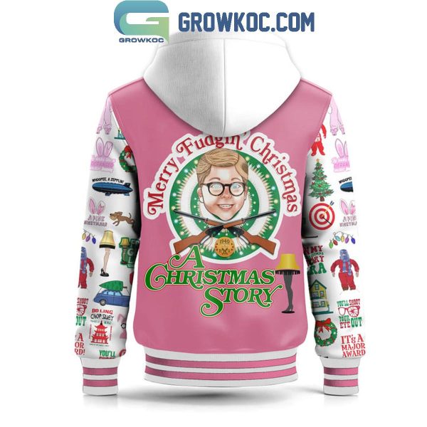 A Christmas Story Merry Fcking Christmas It’s A Major Award Baseball Jacket