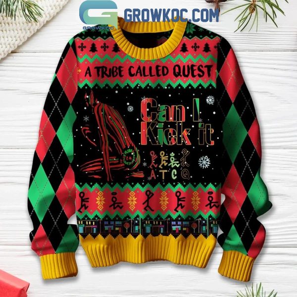 A Tribe Called Quest Can I Kick It Festive Christmas Ugly Sweater