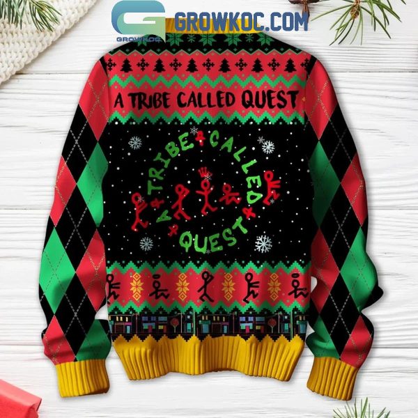 A Tribe Called Quest Can I Kick It Festive Christmas Ugly Sweater