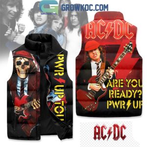 ACDC Are You Ready Pwr UP 2025 Sleeveless Puffer Jacket