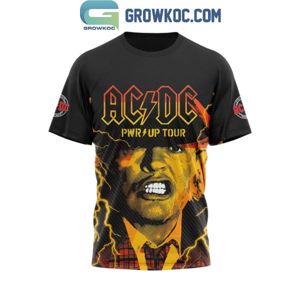 ACDC Christmas Pwr Up Tour 2025 Festive Hoodie T-Shirt