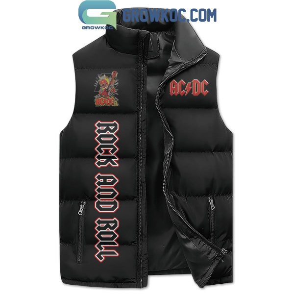 ACDC Hey Mumma Look At Me Sleeveless Puffer Jacket