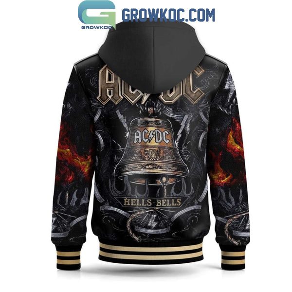 ACDC Unite Hell Bells Rock On 2024 Baseball Jacket