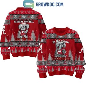 Alabama Crimson Tide Alabama Football Roll Tide 2024 Christmas Ugly Sweater