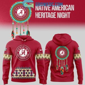 Alabama Crimson Tide Football Remember Native American Heritage Hoodie Long Pants