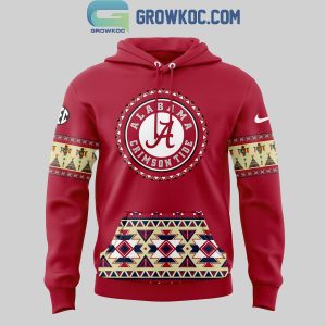 Alabama Crimson Tide Football Remember Native American Heritage Hoodie Long Pants