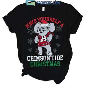 Alabama Crimson Tide Have Yourself An Alabama Christmas 2024 Fleece Pajamas Set