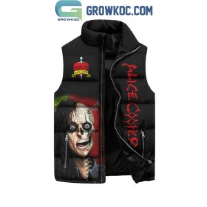 Alice Cooper Welcome To 2 My Nightmare Sleeveless Puffer Jacket