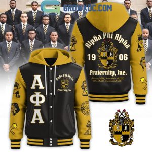 Alpha Phi Alpha 1906 Fraternity We Shall Transcend All Baseball Jacket