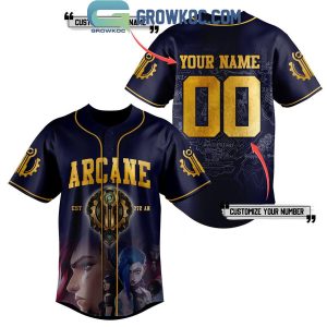 Arcane Est 772 AN Personalized Baseball Jersey