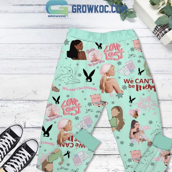 Ariana Grande You’re My Favorite Position In Life Fleece Pajamas Set