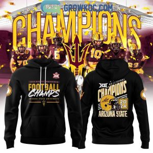 Arizona State Sun Devils Big 12 Football Conference The Champs 2024 Hoodie T-Shirt