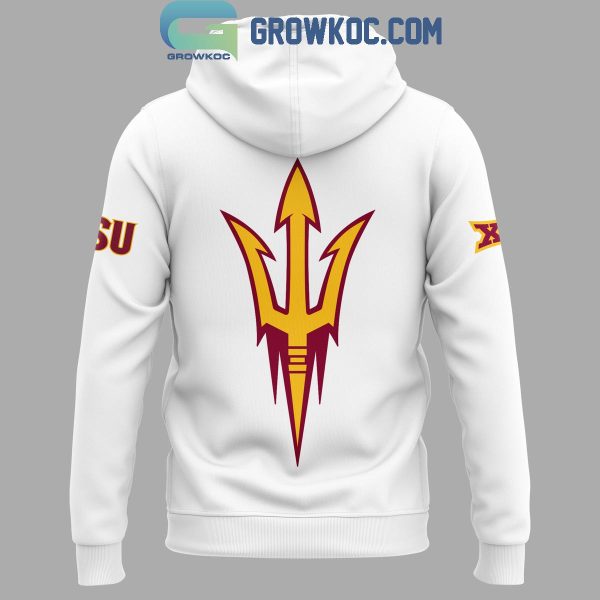 Arizona State Sun Devils Jesus Won Full White 2024 Hoodie T-Shirt