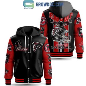 Atlanta Falcons Rise Up Falcons Football 2025 Baseball Jacket