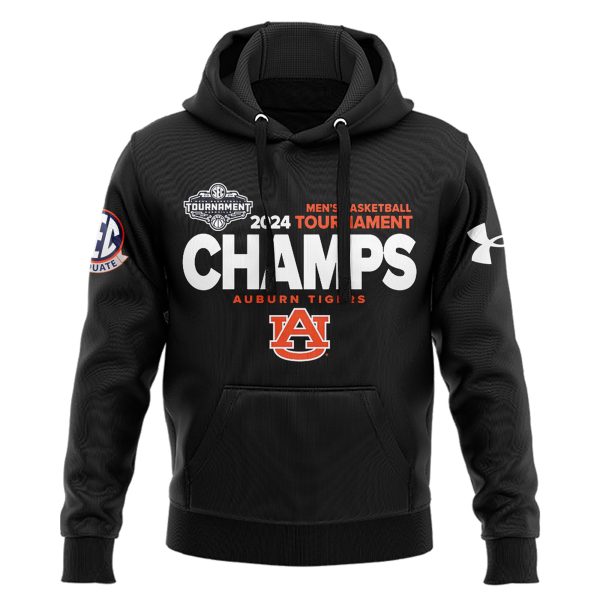 Auburn Tigers SEC Champs Men’s Basketball 2024 Hoodie T-Shirt