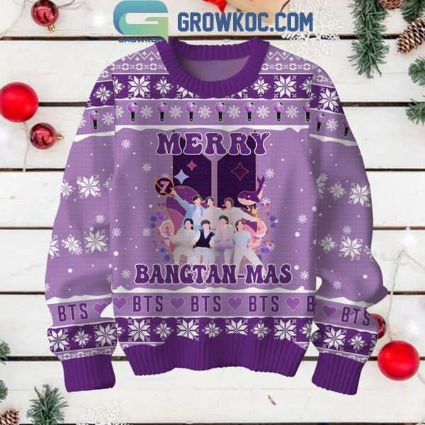 BTS Merry Bangtan-mas Army Be Merry Christmas Ugly Sweater