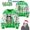 Billie Eilish I Am A Bad Santa Christmas Ugly Sweater