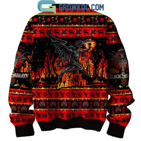 Black Sabbath 2024 Children Of The Grave Christmas Ugly Sweater