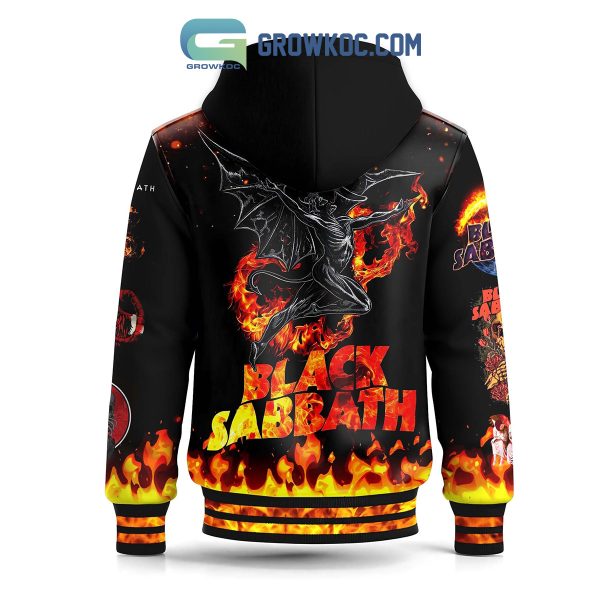 Black Sabbath Is It The End Baseball Jacket