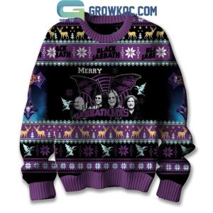 Black Sabbath Merry Sabbathmas Christmas 2024 Ugly Sweater