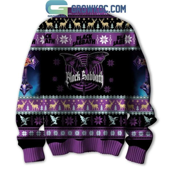 Black Sabbath Merry Sabbathmas Christmas 2024 Ugly Sweater