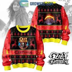 Black Sabbath Metal Rock Merry Christmas 2024 Ugly Sweater