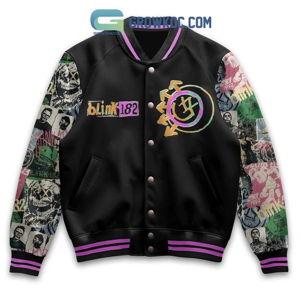 Blink-182 World Tour 2024 Christmas Baseball Jacket