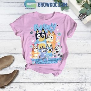 Bluey There Is Always Tomorrow 2025 Fleece Pajamas Set