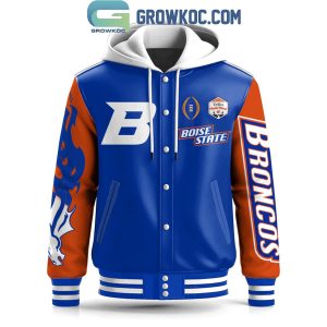 Boise State Broncos Football 2025 Bleed Blue Playoffs Baseball Jacket