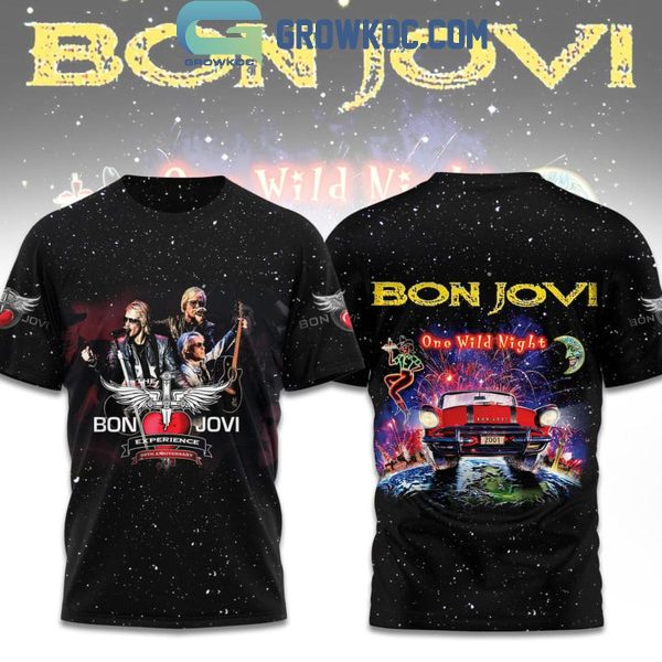 Bon Jovi One Wild Night Hoodie T-Shirt