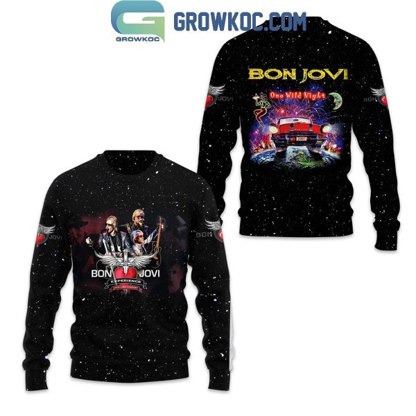 Bon Jovi One Wild Night Hoodie T-Shirt